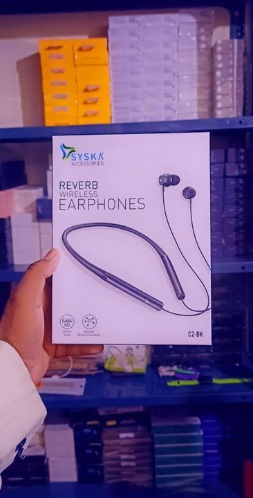 SYSKA NECKBAND AWESOME SOUNDS uploaded by THE LUXURY GADGETS on 5/28/2021