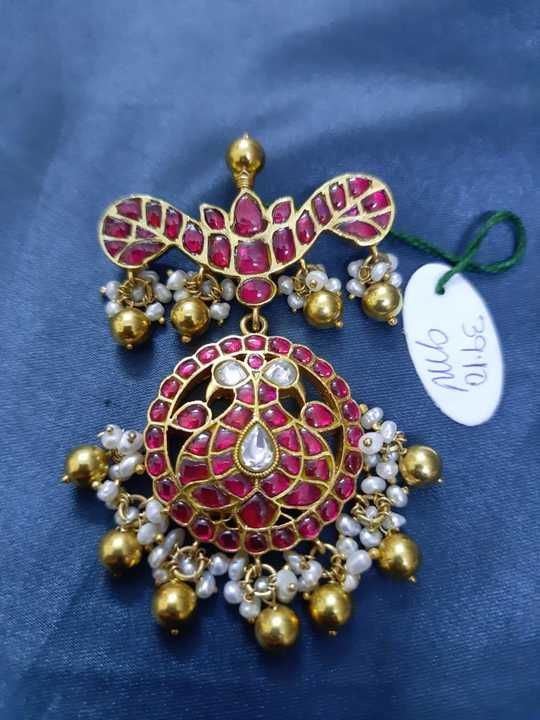 Post image Hey! Checkout my new collection called Silver 92.5 Kundan Pendent.