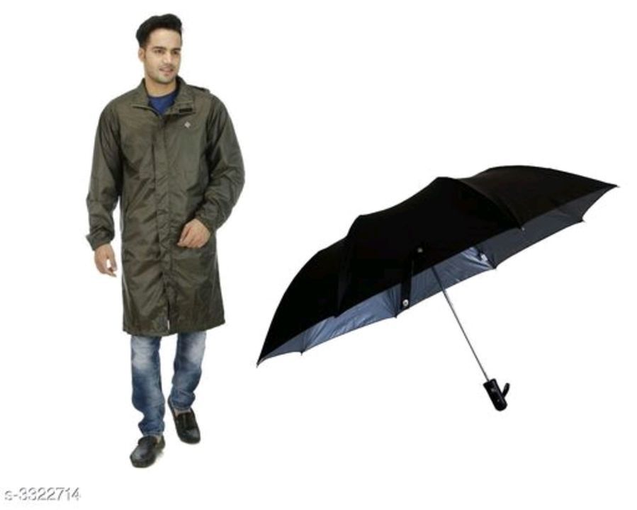 Umbrella with rain coat uploaded by business on 5/29/2021