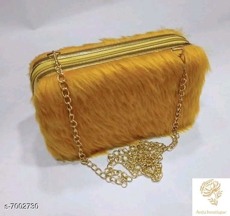 Post image Stylish Women's Clutches

Outer Material: Synthetic
Inner Material: Silk
No. of Compartments: 1
Pattern: Solid
Multipack: 1
Sizes: 
Free Size (Length Size: 8 in, Width Size: 1.5 in) 
Dispatch: 2-3 Days