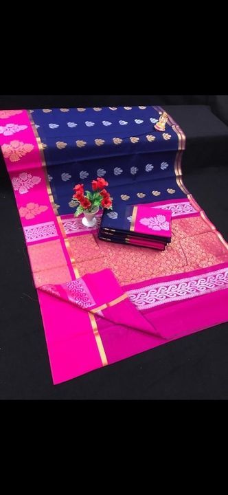 Kuppadam cotton silk saree uploaded by business on 5/29/2021