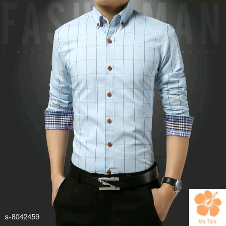 Catalog Name:*Classy Fashionable Men Shirts*
Fabric: Cotton uploaded by business on 5/29/2021