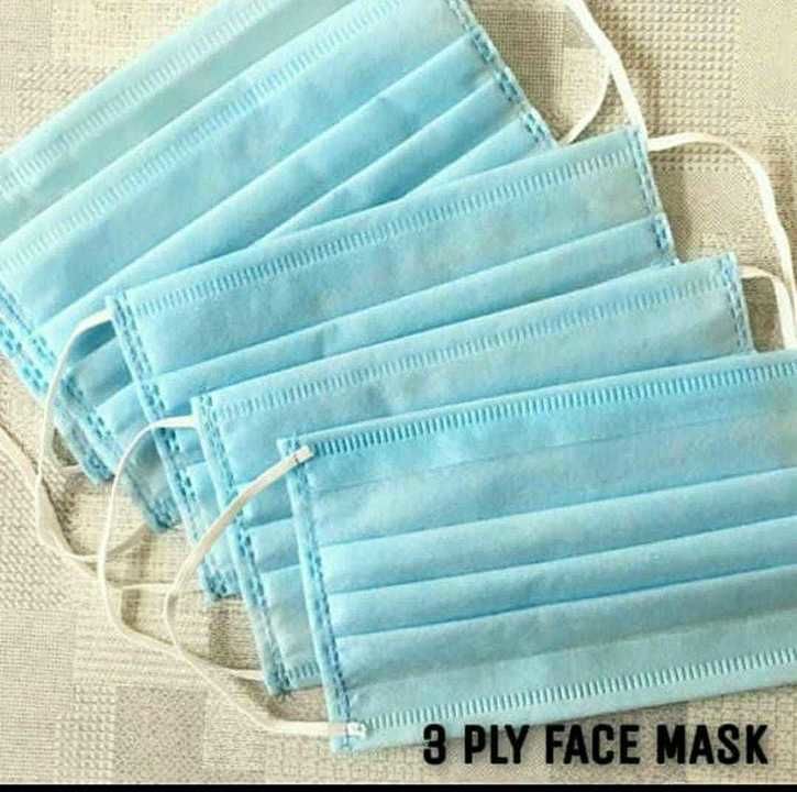 3 Ply Non Woven Face mask uploaded by business on 5/24/2020