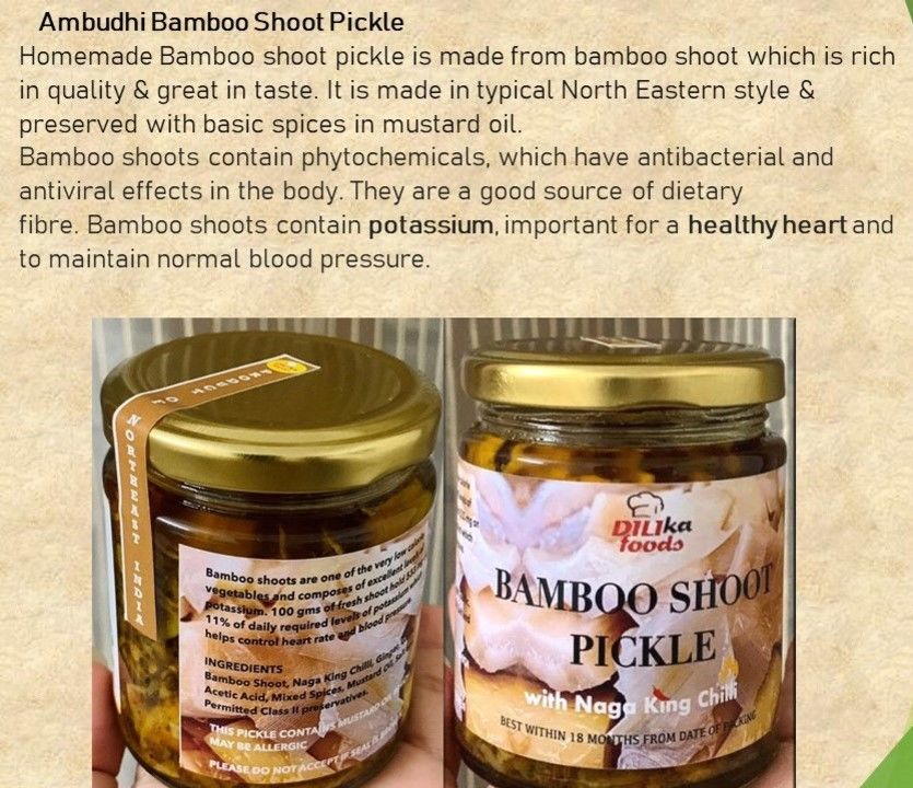 Bamboo pickle uploaded by business on 5/29/2021