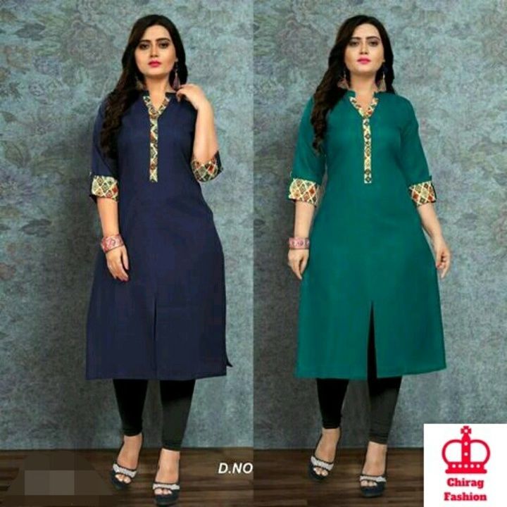 A line kurti uploaded by business on 5/29/2021