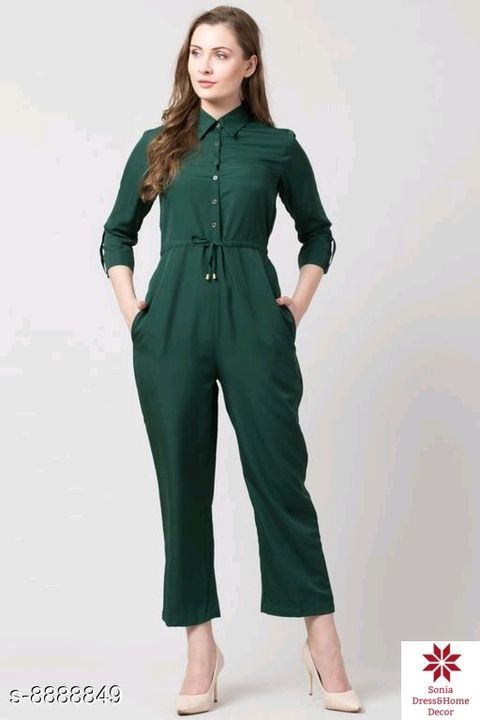 Stylish fashionable women jumpsuit uploaded by Sonia dress and home decorators on 5/29/2021