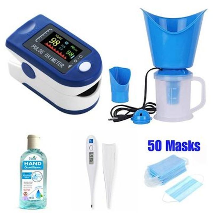 Post image Combo Pack of 5 (Pulse Oximeter + Facial Steamer + Thermometer + Sanitizer + Pack of 50 Mask)

Combo Pack Sale Price : Rs. 1100/-

Click this link to buy this Combo Offer from our online shop

👉 http://bit.ly/2Tic590 👈

Limited Time Trusted Combo Offer For All

Free Delivery
Cash On Delivery
Easy Returns Available