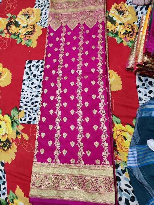 Banarasi katan silk saree uploaded by Nisha fashion  on 5/29/2021