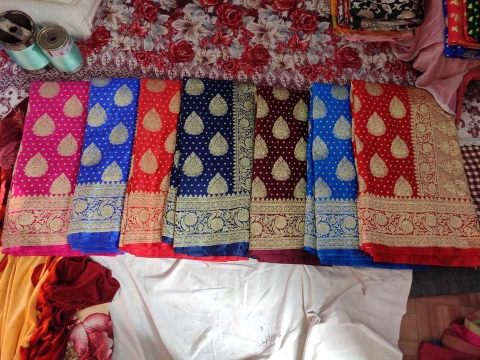 Banarasi katan silk saree uploaded by Nisha fashion  on 5/29/2021