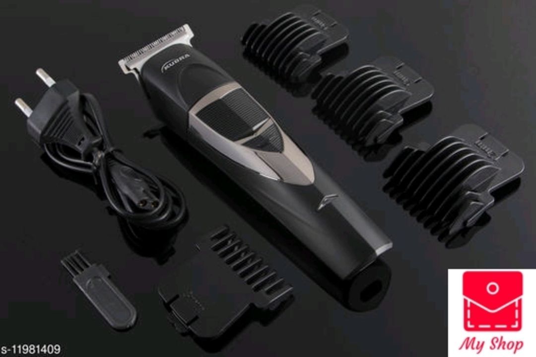 Rechargeable Professional Hair and Beard Trimmer For Men Runtime: 50 min Trimmer for Men  (Black) uploaded by My Shop Prime on 5/30/2021