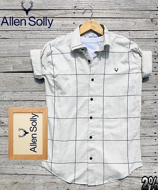 Post image *BRAND ALLEN SOLLY SMALL CHECK  SHIRT   😍💫* 

_FABRIC:- Soft Cotton Stuff With Satisfaction Guarantee ( COTTON CHECK Shirt )_

*Premium Quality  💫👌🏻*

💫 *shirts*
💫 *Soft Feel*

Size : *M-38,L-40,Xl-42*

*Price : 💫560 freeshipping*

👑👑👑👑👑👑👑👑

*Full Stock Available*

*Direct Put Your Orders In Your Final Order Group*

*All Brand Accessories Attached*

Note : *Take Full Guarantee About Quality 👌🏻🗽*



*Note- ALL Stock Single Piece Packed*♥️♥️