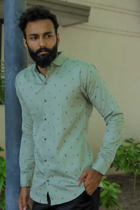Print green shirt for men uploaded by Piyush Chohan on 5/30/2021