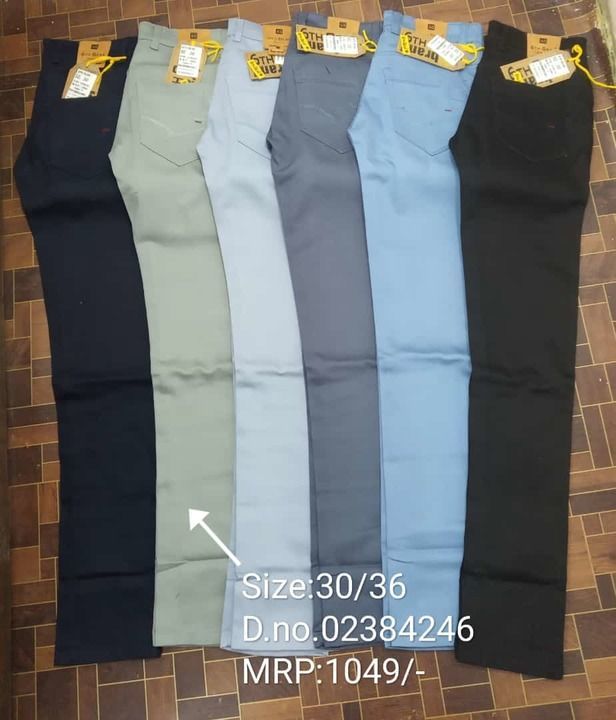 Trousers uploaded by DHANLAXMI TRADING on 5/30/2021