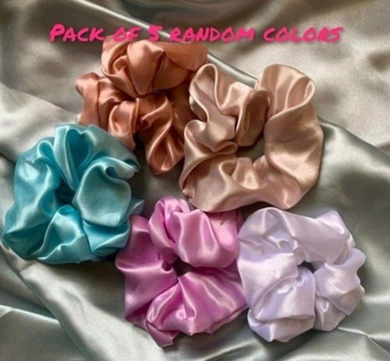  5 pc scrunchies uploaded by All beauty products on 5/30/2021