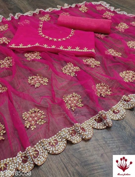 Attractive saree uploaded by Aarushi fashion on 5/30/2021