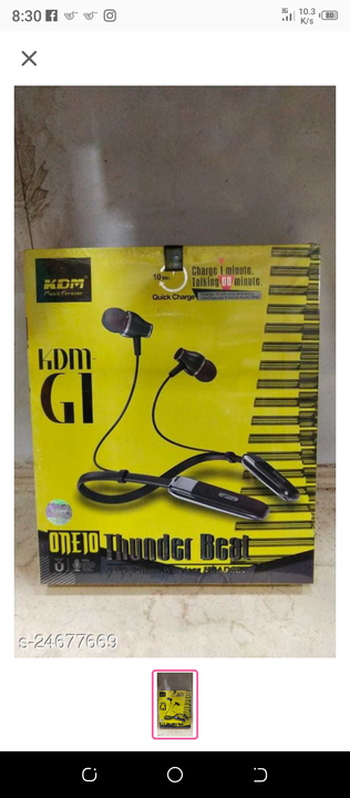 Kdm Bluetooth headset uploaded by business on 5/30/2021