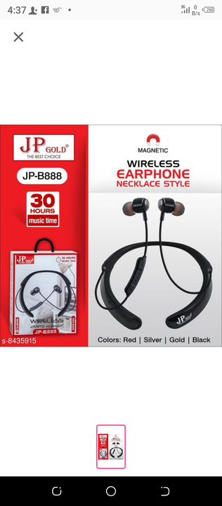 Jp Bluetooth headset uploaded by business on 5/30/2021