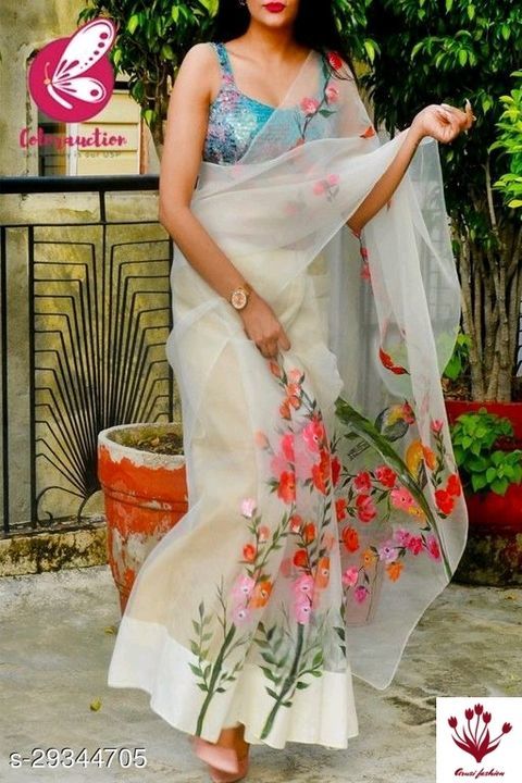Attractive saree uploaded by business on 5/30/2021