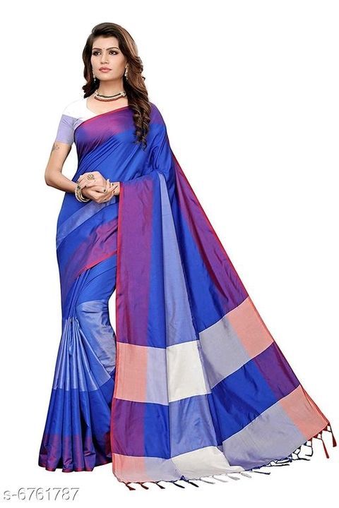 _Flaunt your style with these Beautiful Cotton Silk Sarees Be Beautiful!_ uploaded by business on 5/30/2021