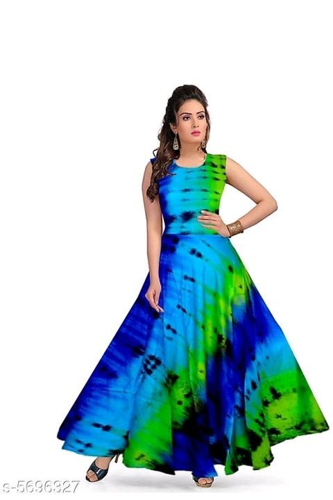 Shardha Trendy Women Stylish long Gowns uploaded by business on 5/30/2021