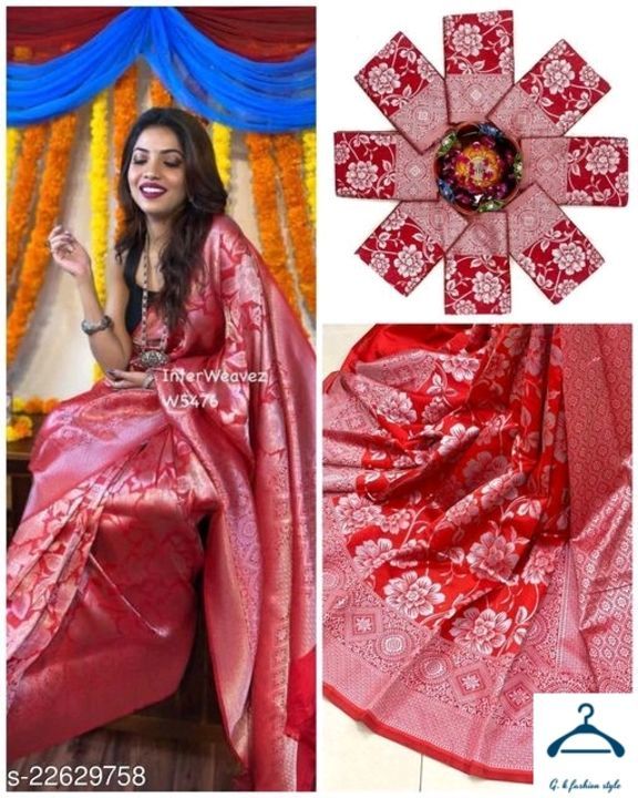 Silk saree uploaded by Aarohi__collection on 5/30/2021