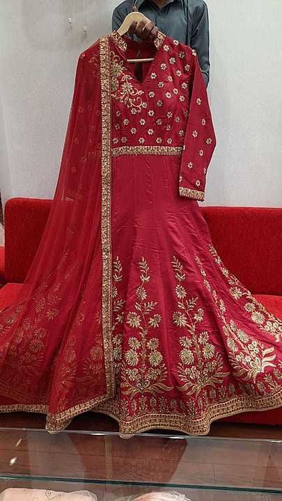 Bridal dress
Contact on:- 
All available at my shop uploaded by Raj silk mills on 8/8/2020