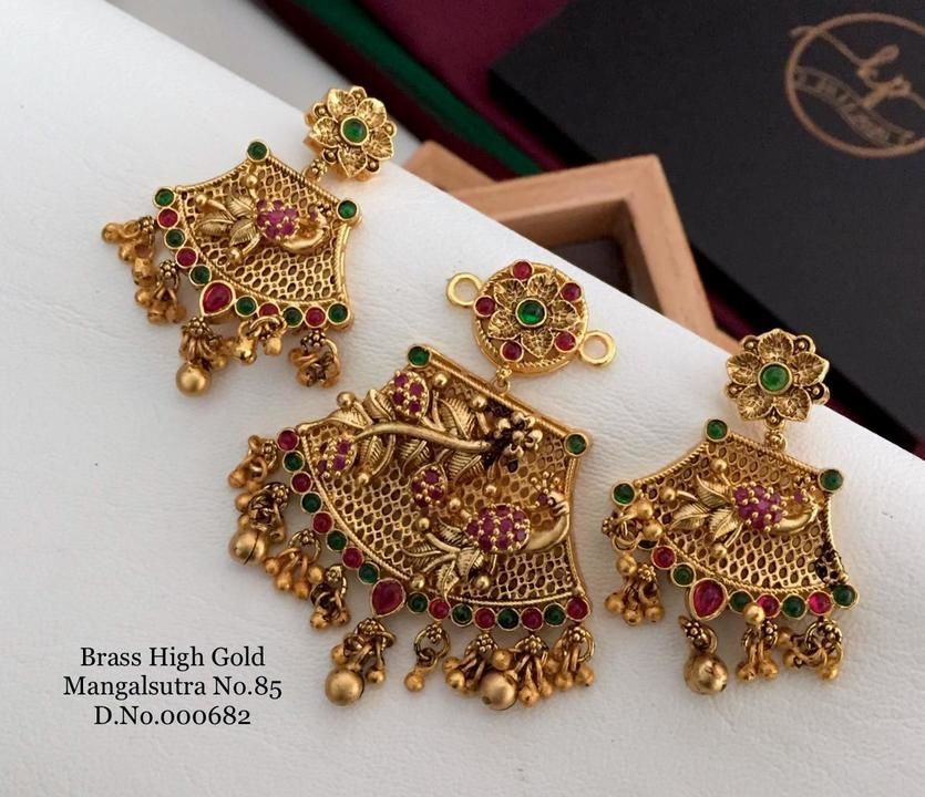 High brass gold jewellery uploaded by Be stylish on 5/31/2021