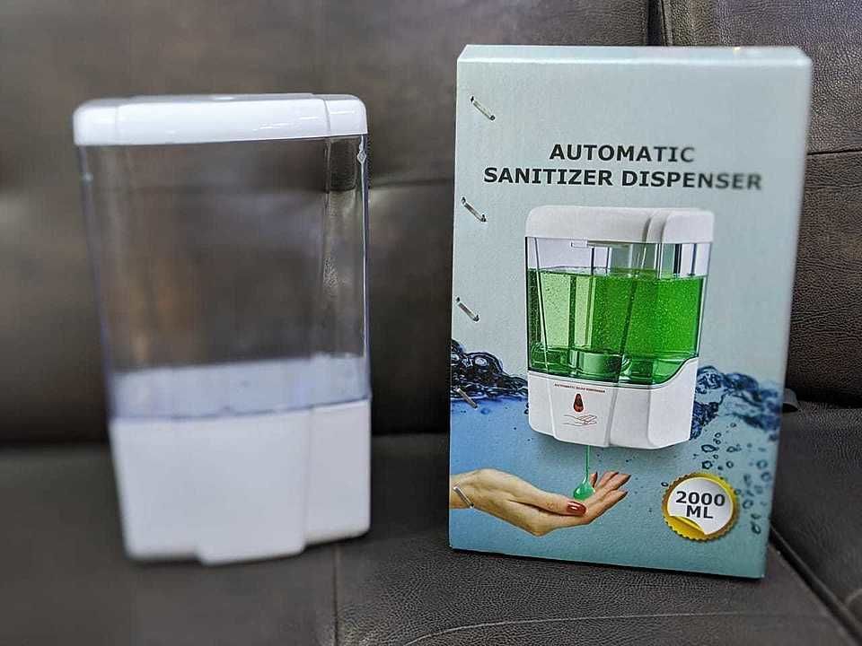 Automatic touchless sanitizer machine
(Sensor based no need to touch 1.8 litre)  uploaded by business on 8/8/2020