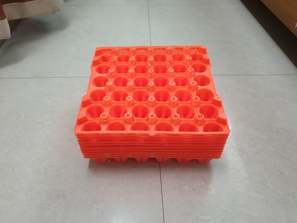 Egg tray set of 7 coral red uploaded by Gupta agro industries on 5/31/2021