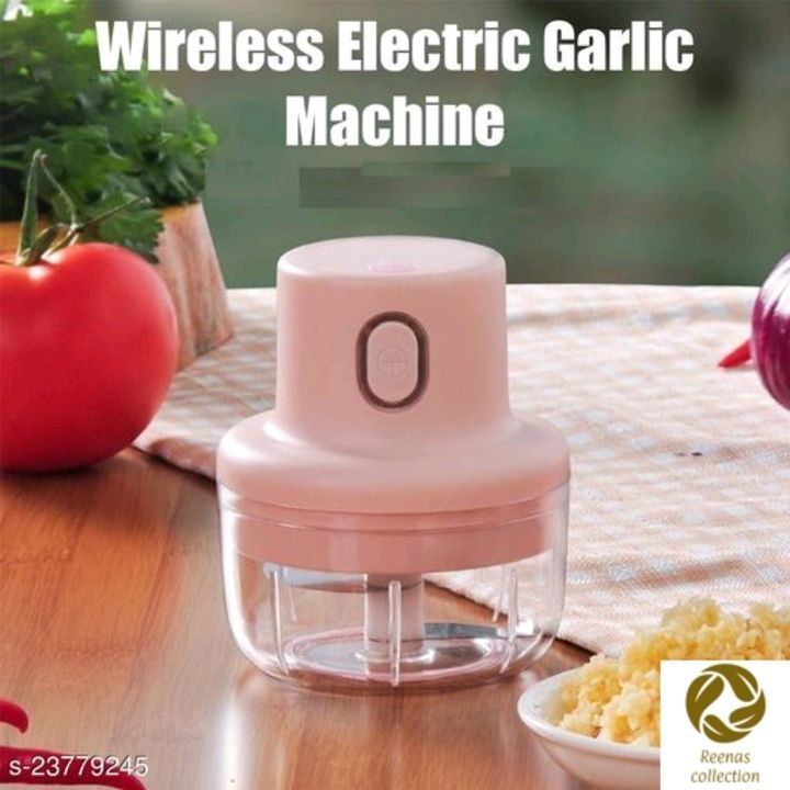 Post image Wireless electric garlic machine