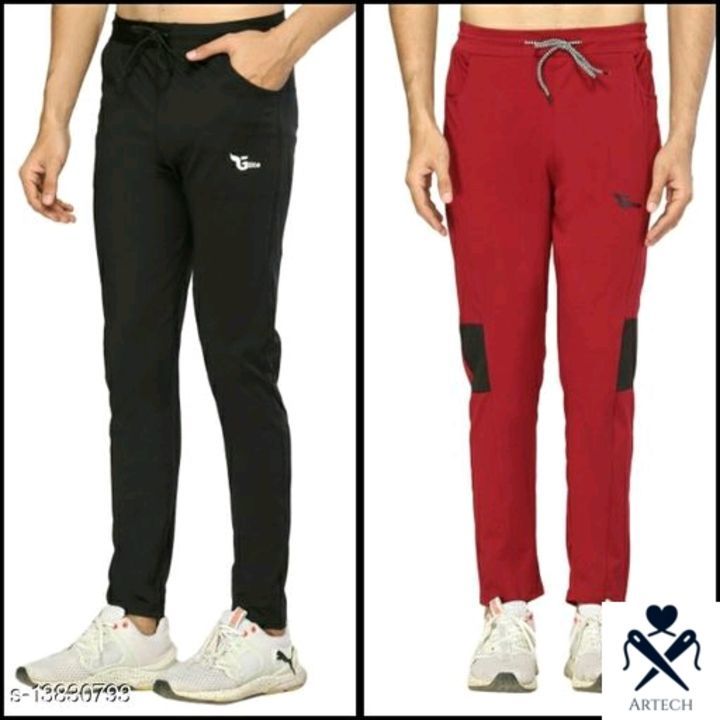 Lycra trending man track pants combo uploaded by business on 5/31/2021