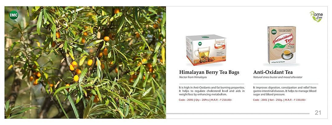 Herbal Tea Combo Pack
250gm Tea + 20 pcs Tea Bags  uploaded by IMCC on 8/8/2020
