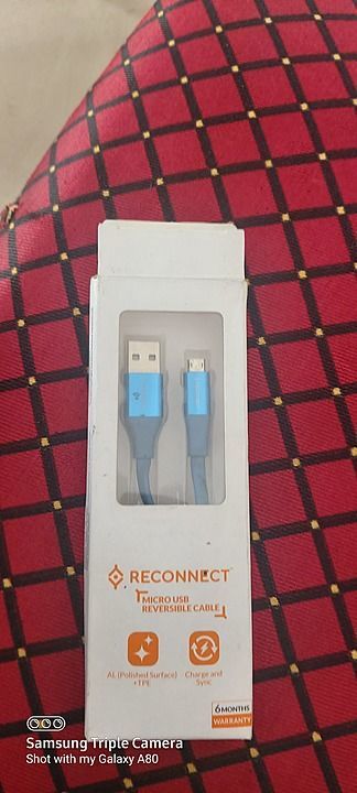 Reconnect micro usb cable uploaded by Shiv Traders on 8/8/2020