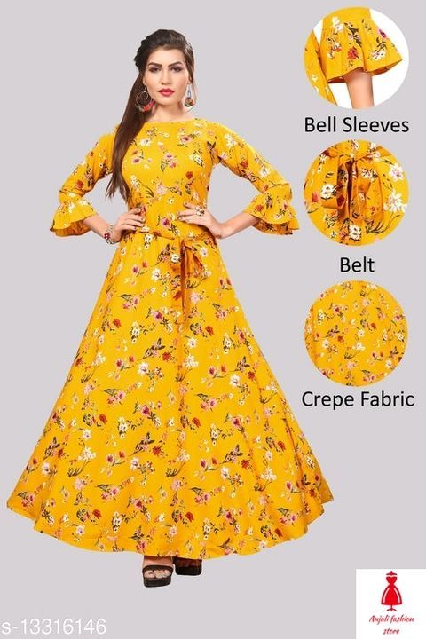 Women deess uploaded by Anjali fashion store on 5/31/2021
