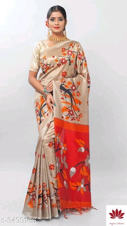 Women's art silk saree uploaded by business on 5/31/2021