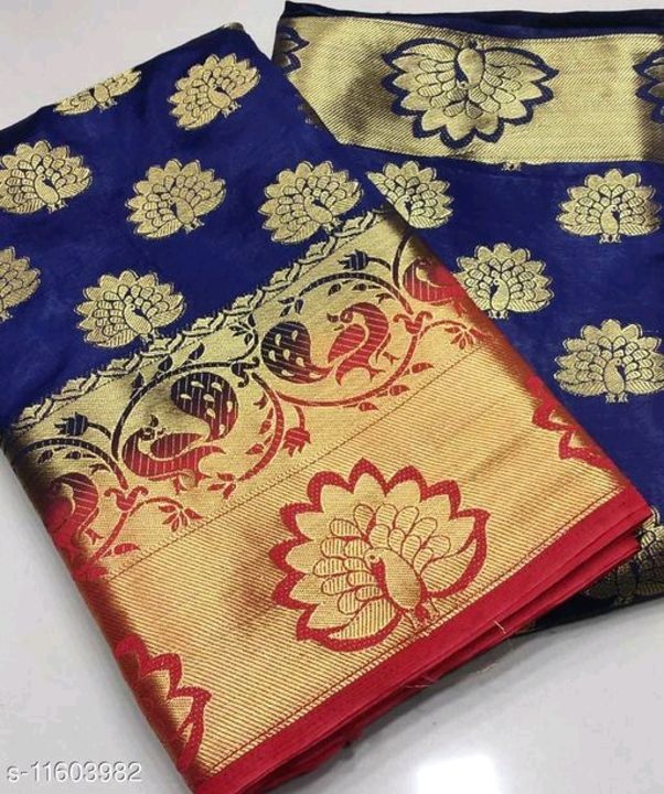 Banarasi silk sarees uploaded by business on 5/31/2021