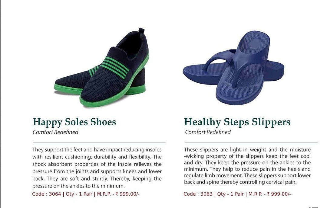 Healthy Shoes and Sleepers Combo pack for Foot Care  uploaded by IMCC on 8/8/2020