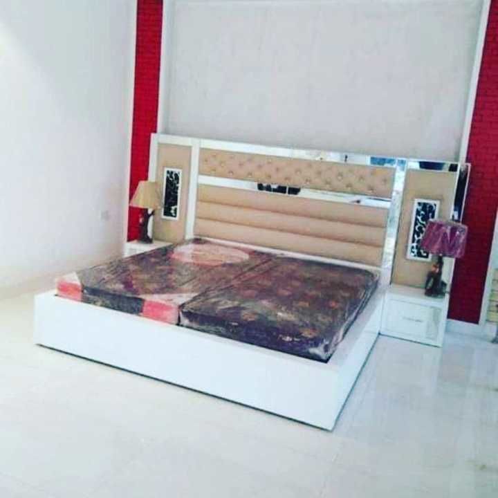 Double bed with side Table  uploaded by Romi furniture  on 5/31/2021