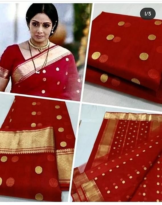 Chanderi saree uploaded by business on 8/8/2020