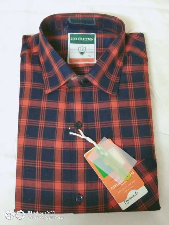 Cotton formal shirts uploaded by Sri thirupathi garments on 5/31/2021