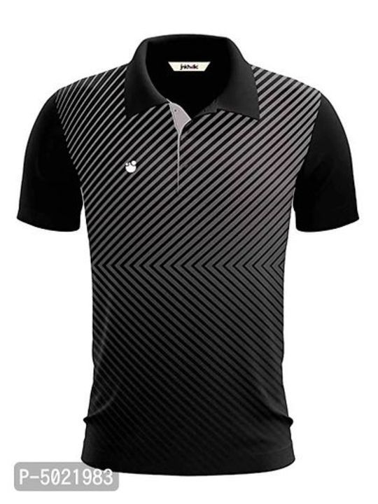 Stylish Printed Sports Polo Tee/ Jersey For Men uploaded by business on 5/31/2021