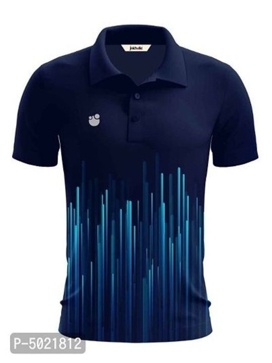 Stylish Printed Sports Polo Tee/ Jersey For Men uploaded by Online shopping on 5/31/2021