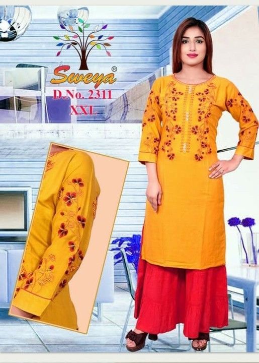 Post image All kurties are of sweya brand and Bombay dyeing fabric