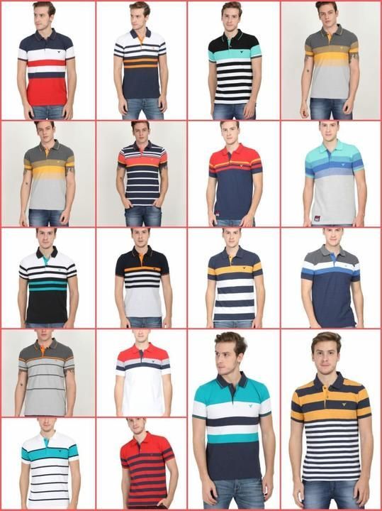 Mens polo auto stips uploaded by Yes three galaaxy garments on 5/31/2021