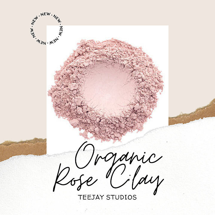 Organic wild rose Clay mask with 5 active mineral ingredients uploaded by The Teejay Studios on 5/24/2020