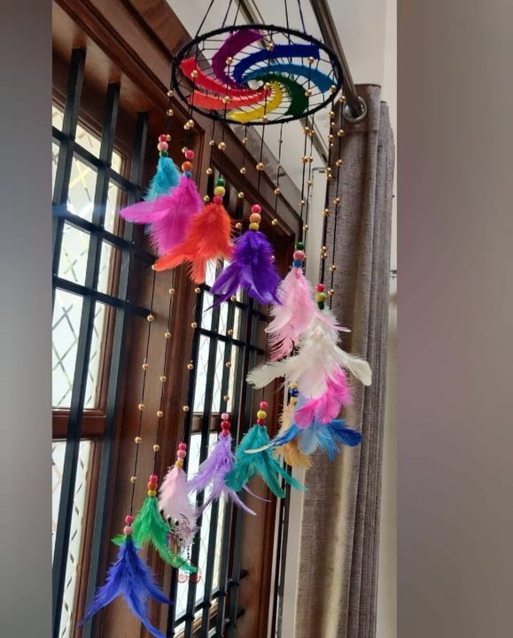 Colorful chandelier Dreamcatcher uploaded by business on 6/1/2021