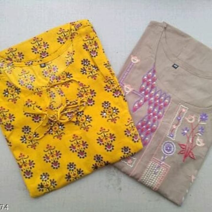 Post image Combo cotton kurti for women
Cash on delivery available
Free shipping
Price 550 only