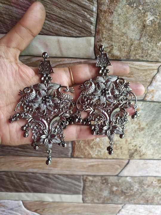 Black polish earrings  uploaded by Shajghor on 6/1/2021