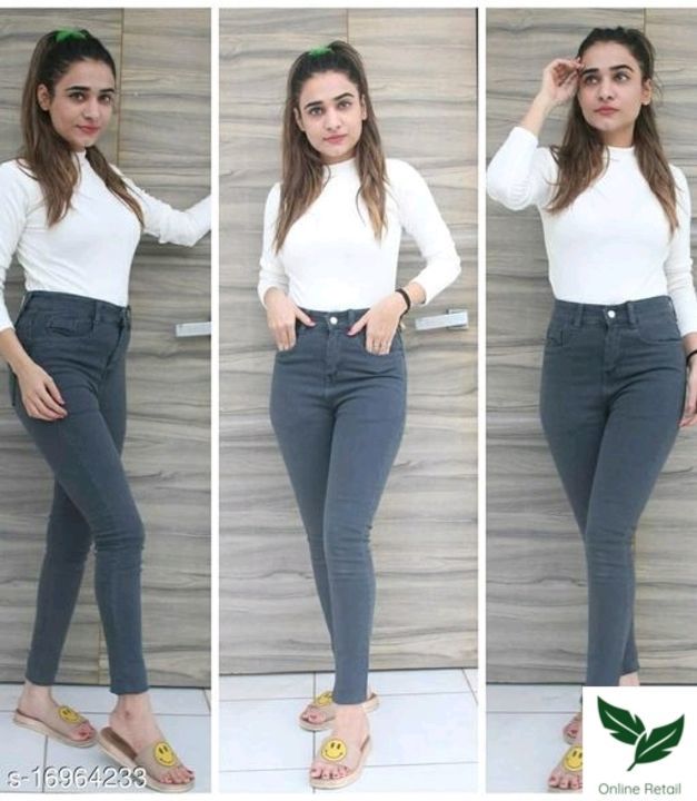 Denim woman jeans  uploaded by Fashion stylish  on 6/1/2021
