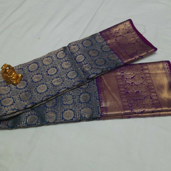 Beautiful Bridal silk saree uploaded by business on 6/1/2021